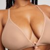 Sieve Racerback Bra in Buff