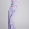 Whipped Track Pant in Violet